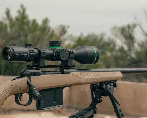 blackhound scope on rifle