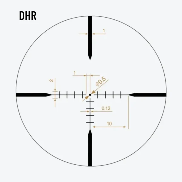 DHR Reticle Subtension