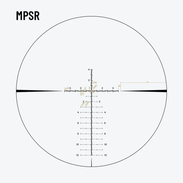 MPSR Reticle Subtension