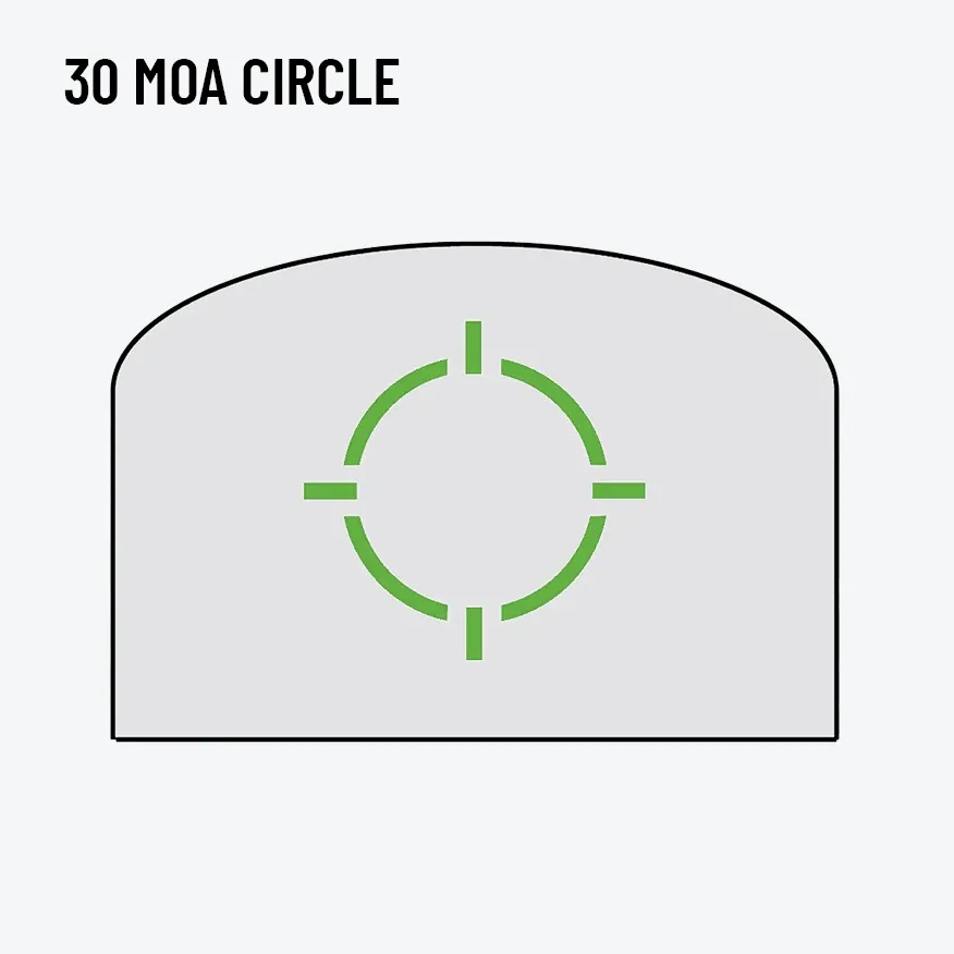 Reticles MPRD XL Circle Without Dot