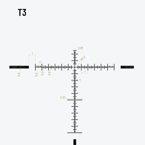 T3 Reticle Subtension